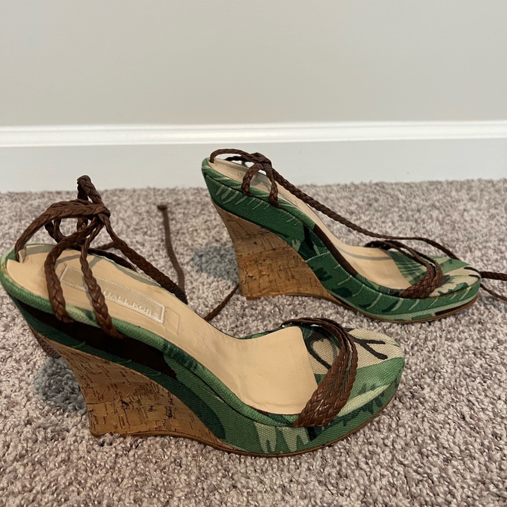 Michael Kors Wedge Sandals Sz 7